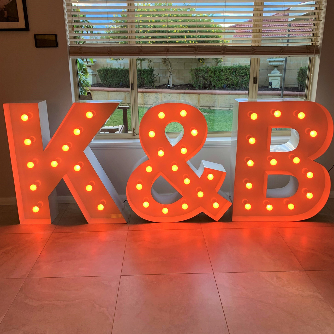 Light Up Letters & Numbers Hire Perth LED Numbers and Letters
